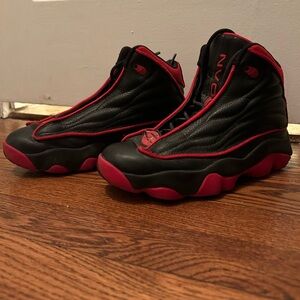 Air Jordan Pro Youth Bred (Black and Red) Sneakers